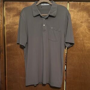 Gray Criquet Brand Polo Shirt